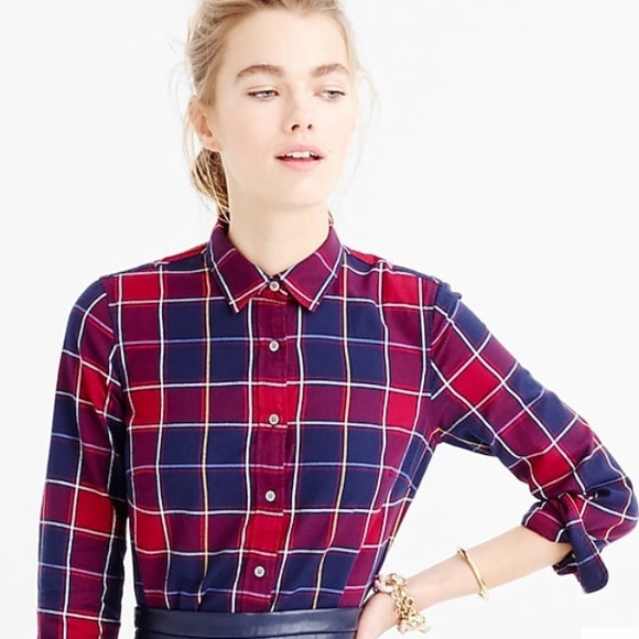 J. Crew Tops - J. Crew Collection Thomas Mason blouse